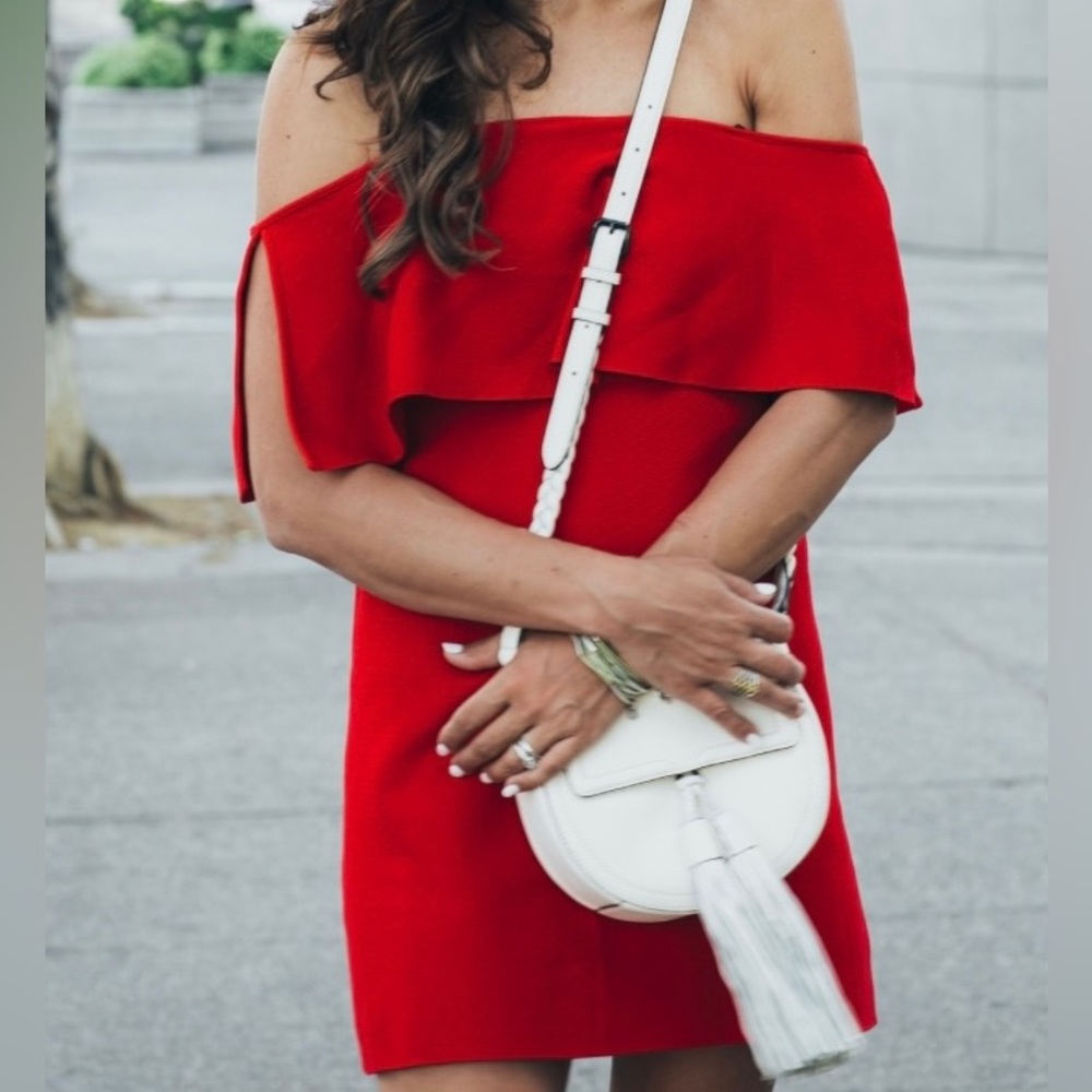 RVN Knit Off the Shoulder Dress